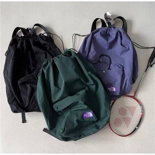 THE NORTH FACE TNF DRAWSTRING BACKPACK กระเป๋าเป้สะพายหลัง แบรนด์เดอะนอทเฟส หูรูด ผ้าไนล่อน