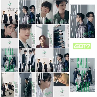 KPOP GOT7 New Album Call My Name Photo Card LOMO Card