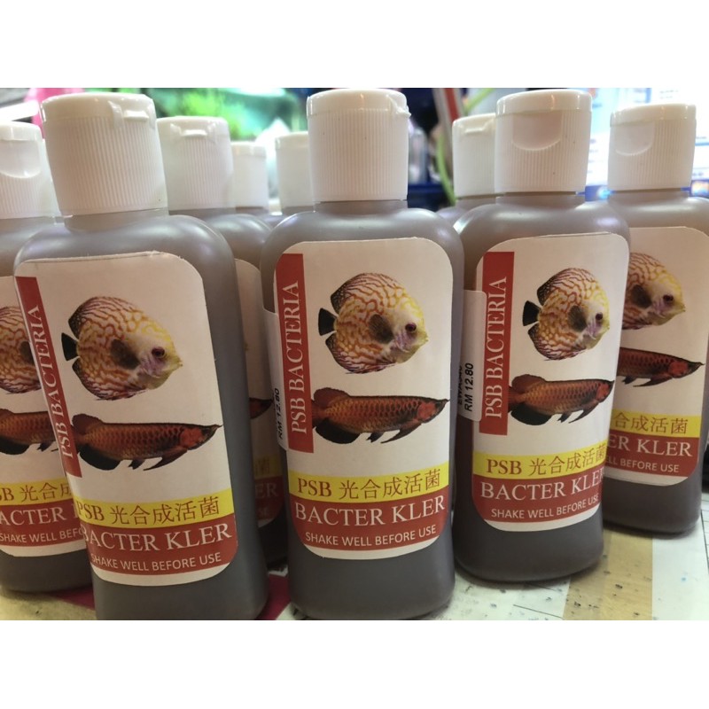 PSB Bacteria Clean & ขจัดน้ําตู้ปลาแอมโมเนีย NH4/No3 120ml