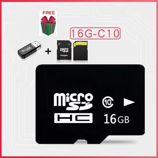 Micro SD Card 16GB Class10 UHS-I 100MB/s มี SD Adapter ประกัน