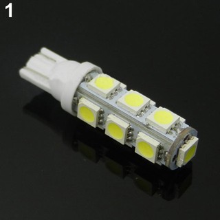 2Pcs 12V T10 13-LED 5050 SMD แสงรถ 194 ​​168 192 W5W Wedge โคมไฟหลอดไฟภายนอก