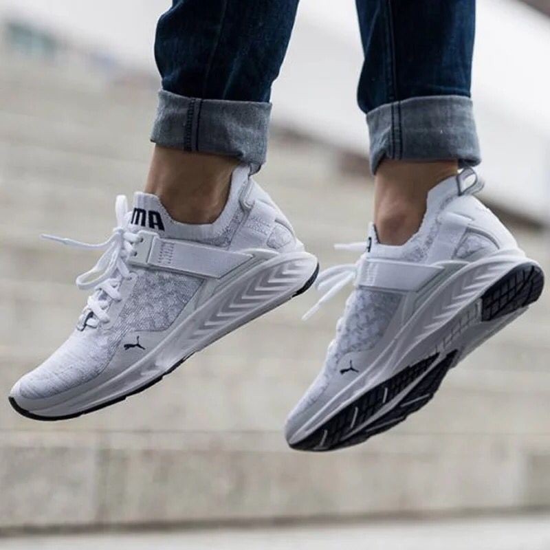 puma ignite evoknit low womens olive