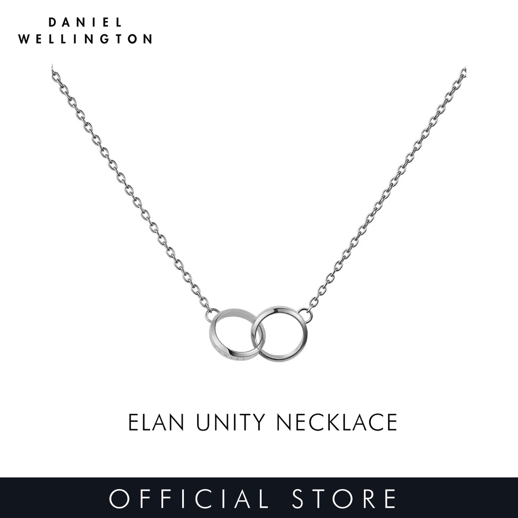 (ของแท้ประกันช้อป) Daniel Wellington สร้อยคอ ELAN UNITY NECKLACE สีเงิน