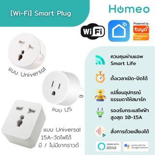 Tuya Smart Wifi Plug ปลั๊กไฟ Wifi