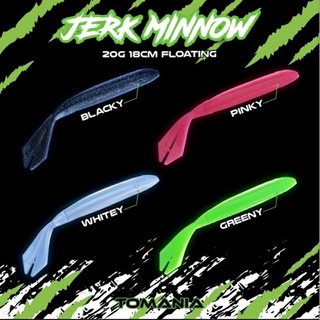 Tomania JERK MINNOW พลาสติกนิ่ม