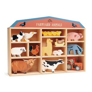 Tender Leaf Toys - Farmyard Animals ชุดสัตว์เลี้ยงในฟาร์ม