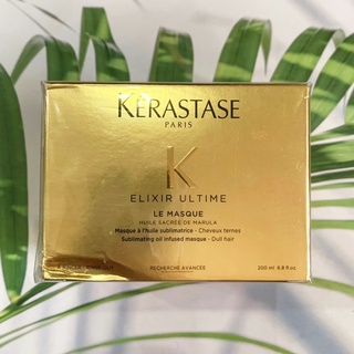 (Kerastase®) Paris] Elixir Ultime Le Masque for Dull Hair 200 ml เคเรสตาส อีลิกเซอร์ อัลไทม์ มาส์ก มาร์กบำรุงผม