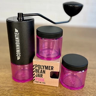 Comandante Polymer Bean Jar - Green (with Lid)