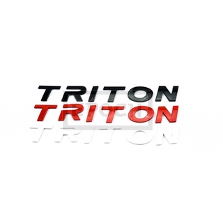 โลโก้ Triton Sport 3D ติดฝากระโปรง รถยนตร์ Triton คุณภาพดี