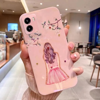 Yjd เคสโทรศัพท์มือถือ กันกระแทก ลายการ์ตูนเทพธิดา ประดับเพชร สําหรับ OPPO Reno 6 6Z Reno 5 Pro Reno 4 Pro 4G 5G