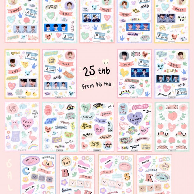 ⚡️SALE!! diecut-sticker🥨