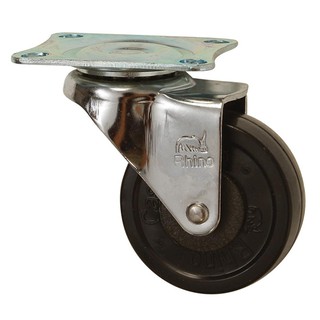 Castors PANSIAM RB 2.5" BK ROT. P. FURNITURE CASTER Furniture parts Home &amp; Furniture ลูกล้อ ลูกล้อ RB PANSIAM แป้นหมุน 2