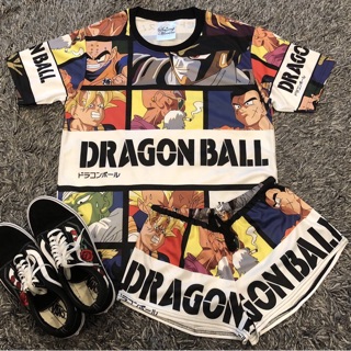 เซทเสื้อยืด &amp; กางเกงขาสั้นลายDragon Ball