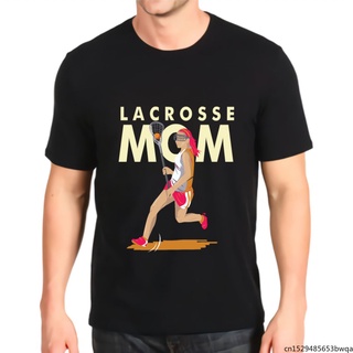 ขายดี!เสื้อยืดผ้าฝ้าย พิมพ์ลายกราฟฟิค Lacrosse Mom DBacjc50HEejhj46 สไตล์ย้อนยุค สําหรับผู้ชายS-5XL