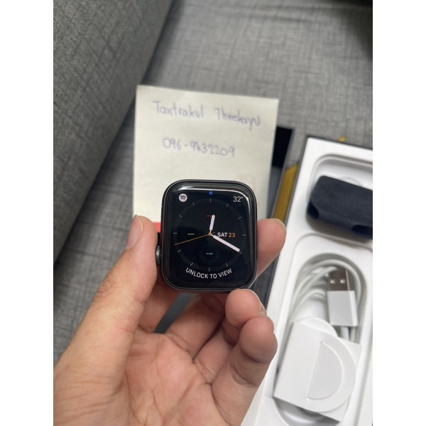 (มือสอง) Apple Watch S5 (GPS+Cellular) Alluminium 44mm nike edition สี Space grey
