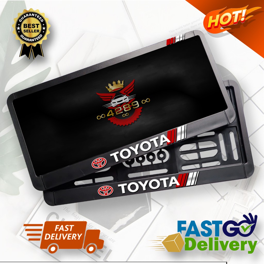 กรอบป้ายTOYOTA กรอบป้ายTRD Sportivo กรอบป้ายทะเบียน กรอบป้ายทะเบียนรถยนต์ กรอบป้ายทะเบียนโตโยต้า กรอ