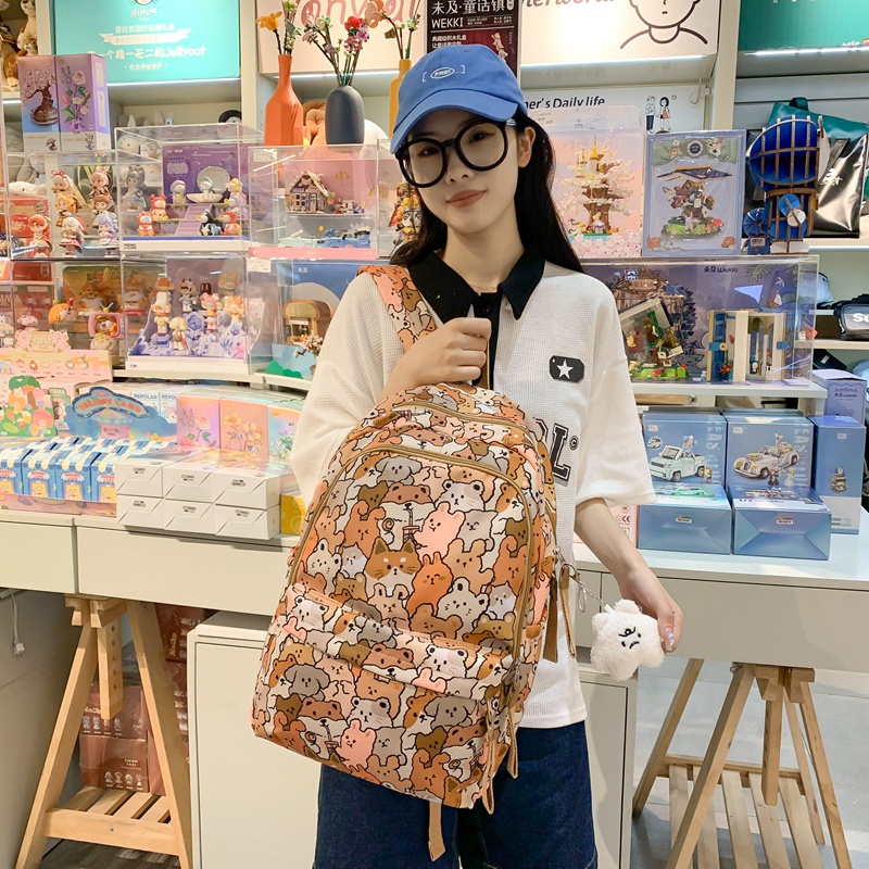 Backpack Prettyzys 2022 Korean Large capacity 15.6 inch For Teenage Girl