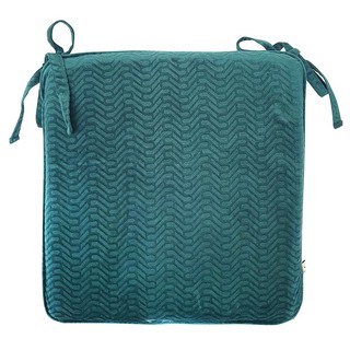 เบาะรองนั่ง H&amp;L STYLE TOVA 16x16 นิ้ว สีเขียว หมอนอิงและเบาะ CHAIR PAD H&amp;L STYLE TOVA 16x16" GREEN