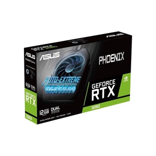 การ์ดจอใหม่ มือ1 สินค้าใหม่ ประกันศูนย์ไทย ASUS PH-RTX3060 12GV2