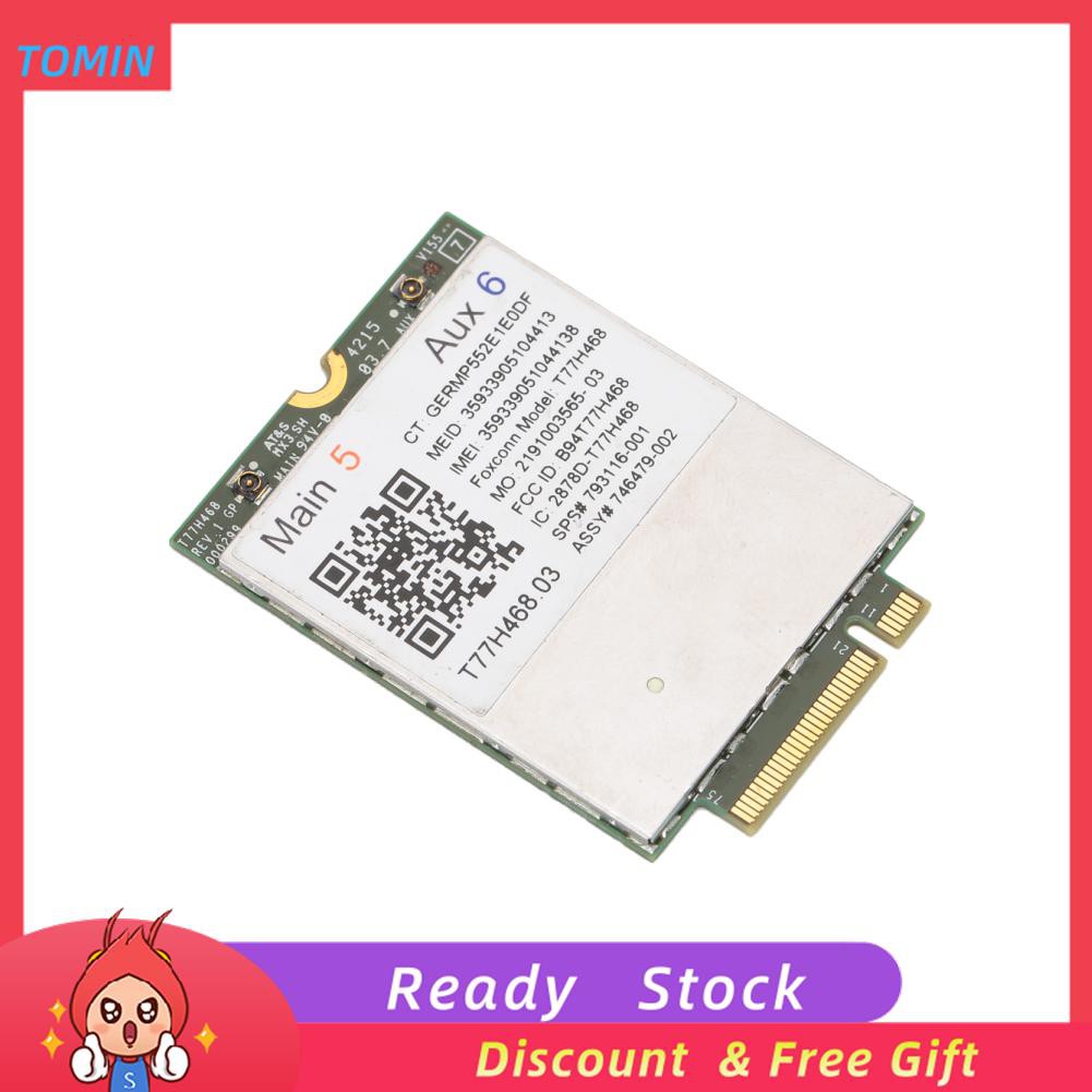 การ์ดเครือข่ายไร้สาย Tomin สําหรับ HP LT4211 4G โมดูล LTE WWAN Board 793116-001 T77H468 M.2