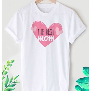 เสื้อวันแม่ เสื้อยืดวันแม่ The Moms day ใส่สบาย สีสันสดใส ใส่สบาย ไม่ยืดไม่ย้วย