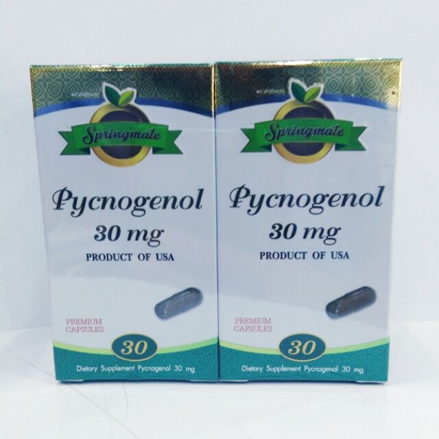 Springmate Pycnogenol 30mg 30+30เม็ด
