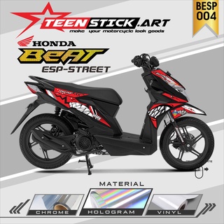 Striping BEAT ESP - Striping List Of The Latest HONDA BEAT ESP STREET SHARK ตัวแปรรถจักรยานยนต์ 004