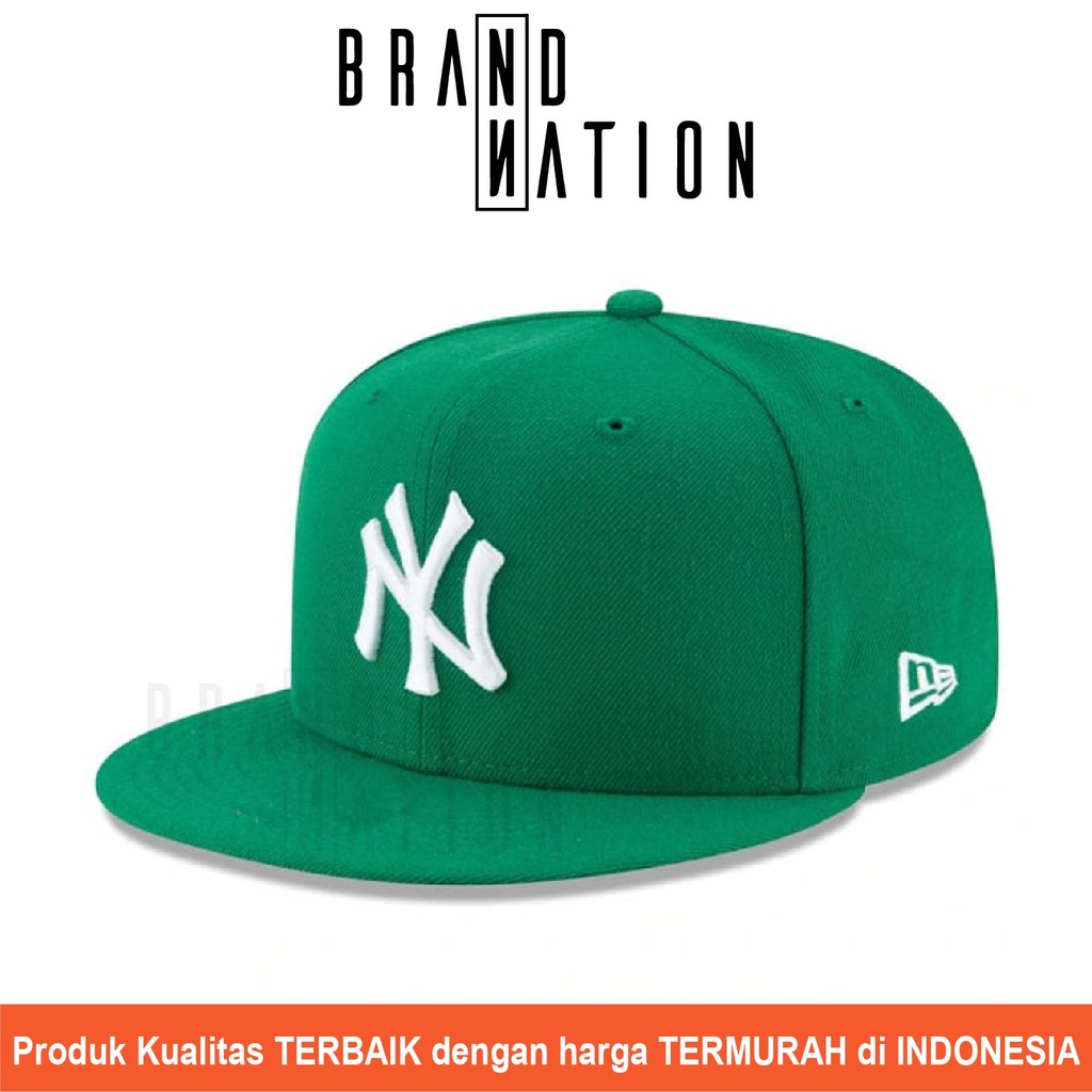 หมวก Snapback NY New York Yankees GREEN WHITE Major League Baseball MLB Snapback