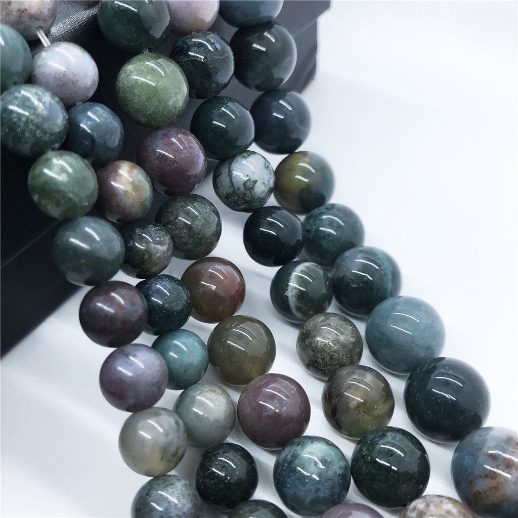Agate ลูกปัดอาเกต 4-14 มิลลิเมตรรอบธรรมชาติหลวมหิน Achate ลูกปัด Diy สำหรับสร้อยคอ ราคา ถูกที่สุด ดีลบีเคเค แกลเลอรีภาพที่ 2