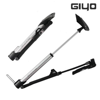 !!! สูบลมติดรถจักรยาน สูบพกพา Giyo รุ่น GM-71 มีเกจวัดลม  แรงดันมากถึง 140 psi ใช้ได้ทั้ง หัวเล็กและใหญ่ (บรรจุ 1ชิ้น)