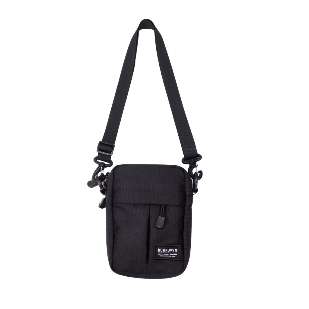 Rown Division Storage Sling Bag - Rowndvsn Paquito Black Sling Bag