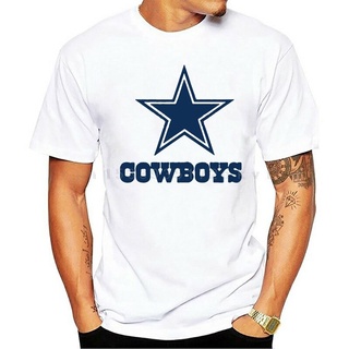 เสื้อยืด พิมพ์ลายทีม Cowboy Dallas สําหรับผู้ชาย