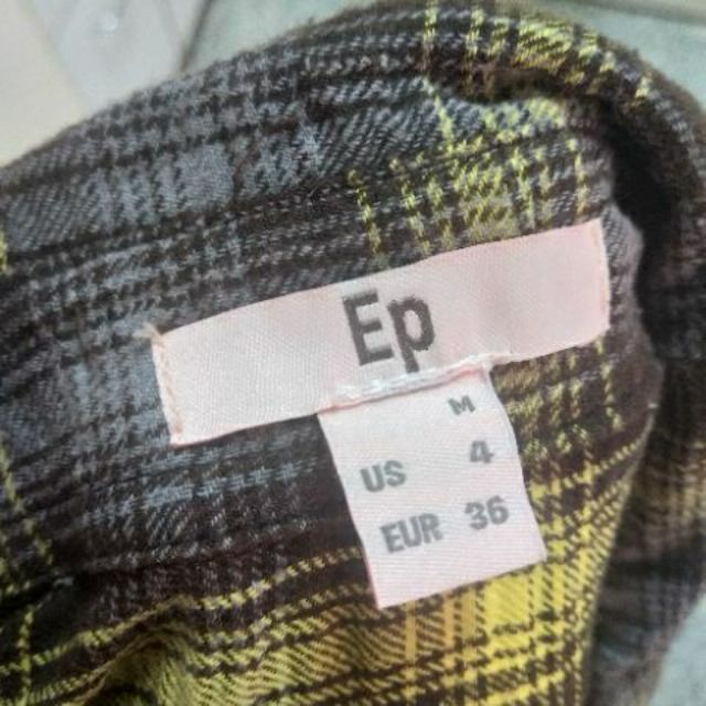 เดรสสั้น Espada ลายสกอต