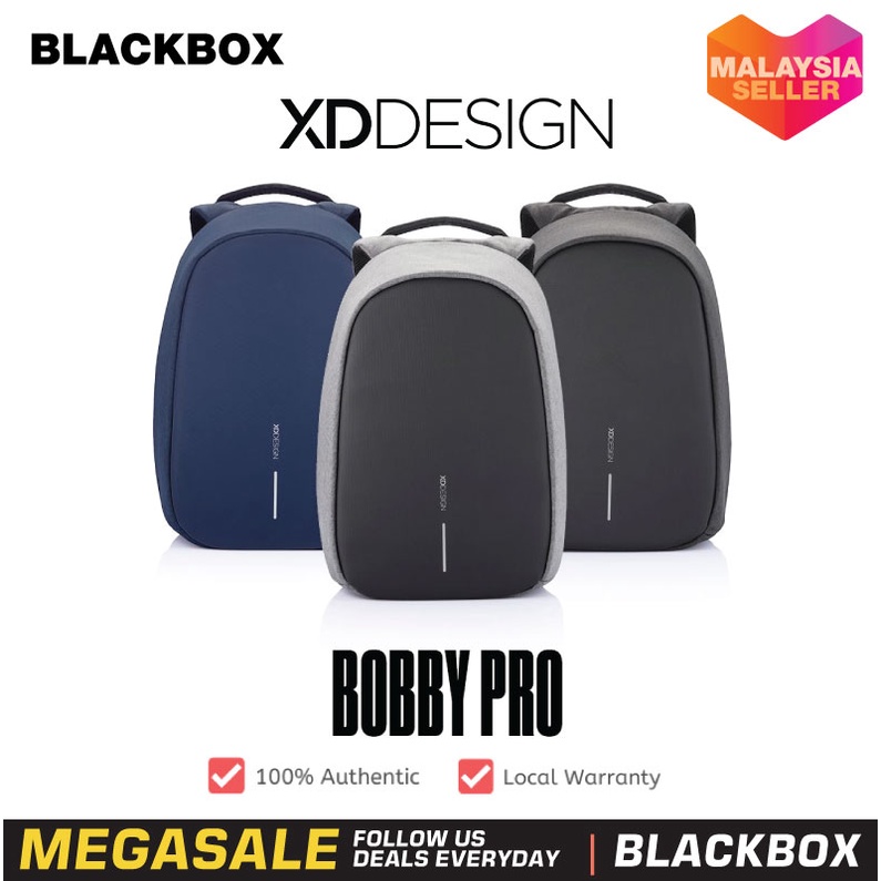 XD Design Bobby PRO Anti Theft Backpack [2 ปี XD Design Official Warranty]
