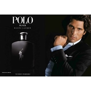 Ralph Lauren Polo Black for Men Edt 125 ml. ( กล่องซีล )