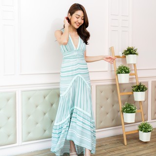 (GREEN) Maxi Gorgeous Dress