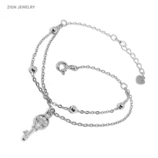 Zign Jewelry สร้อยข้อมืออิตาลี่ BW02 (ITALY 925) กุญแจ