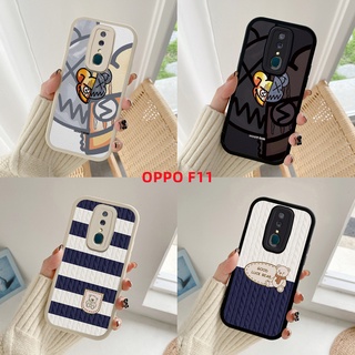 เคส OPPO F11 เคสโทรศัพท์ซิลิโคนกันกระแทก หมีรุนแรง KLQ