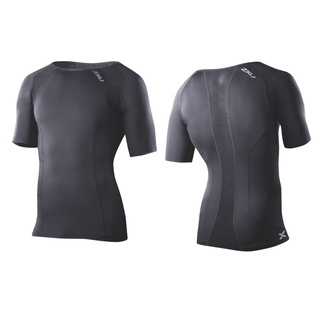2XU Mens Compression S/S Top MA2307a - เสื้อออกกำลังกายผู้ชาย