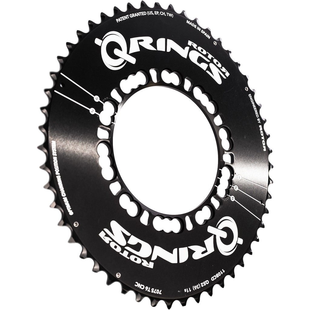 โรเตอร์แหวน Q Aero BCD110X5 chainring (11speed เท่านั้น) สําหรับ ROTOR CRANK Chainring ขี่จักรยานจัก