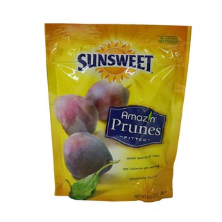 Sunsweet Pitted Prunes Gold 227g  ซันสวีทลูกพรุนสีทอง 227 กรัม