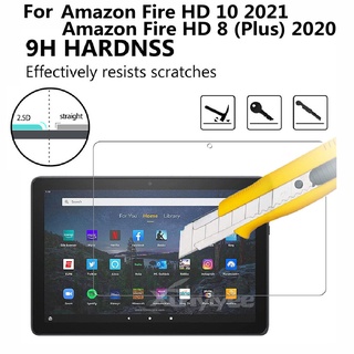 Tempered Glass for Amazon Fire HD 10 Plus 2021 10.1 inch Amazon Fire HD 8 Plus 2020 8.0 inch Tempered glass tablet  Film Screen Protector