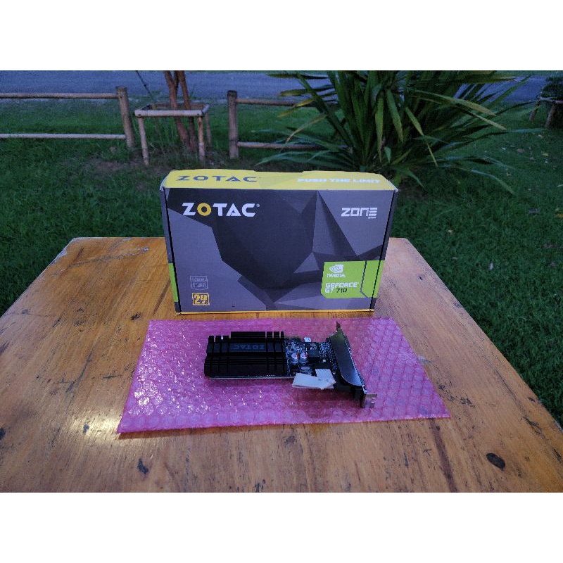 การ์ดจอ Zotac gt 710 ขนาด 2gb มือสอง