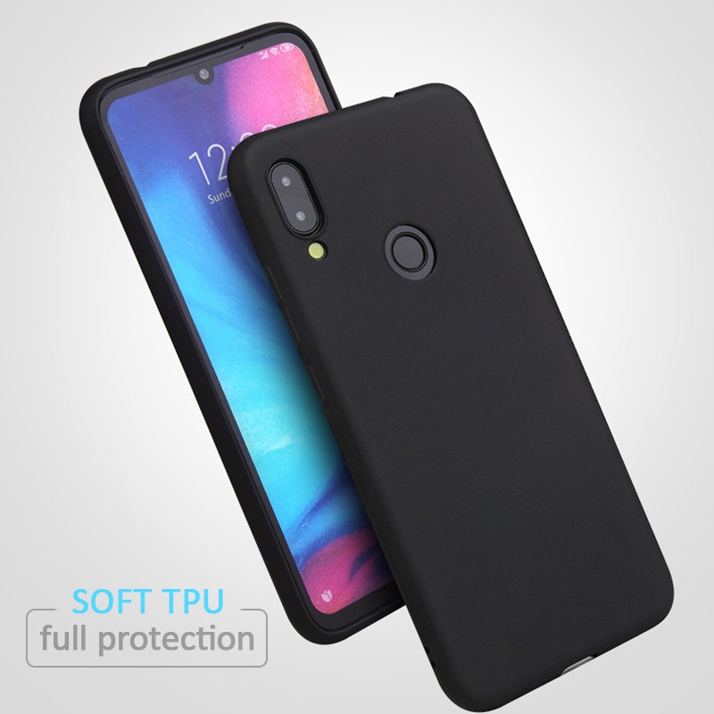 Xiaomi Redmi note 7 7 pro 6 6A 6pro 7A 8 เคสกันกระแทกหรูหรา Slim TPU ฝาหลัง