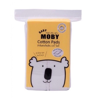 Baby Moby สำลีแผ่น รีดขอบ ขนาดมารตฐาน 50กรัม