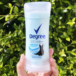 ผลิตภัณฑ์ระงับกลิ่นกาย UltraClear Pure Clean Antiperspirant Deodorant Stick 74g (Degree®) สำหรับผู้หญิง