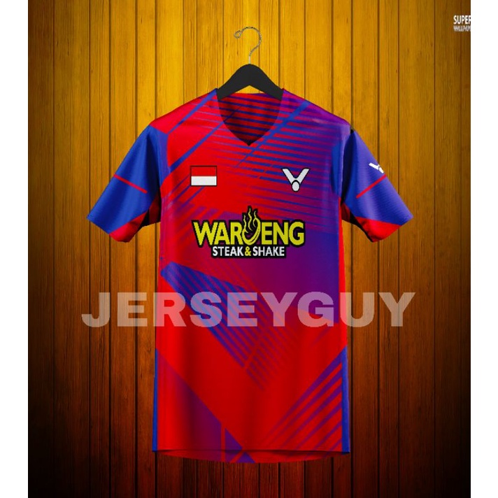INDONESIA-TOKYO 2022 BADMINTON JERSEY (ฟรี NICKNAME)