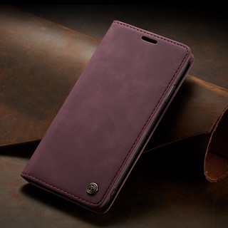 เคส Case OnePlus 7 Pro เคสฝาพับ Flip Cover One Plus 7 8T 8 Pro Nord Retro Leather Wallet With Card Pocket Magentic Stand TPU Shell