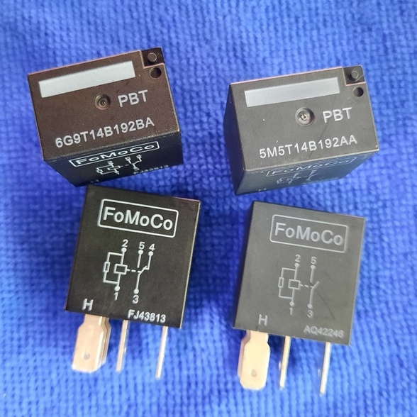 Relay FoMoCo 5M5T14B192AA 4 pin / 6G9T14B192BA 5 pin 12v 20A รีเลย์ ปั้มเชื้อเพิลง สำหรับ Ford Fiest