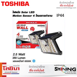 Shining LED Solar Wall Light 2.5W โคมไฟติดผนัง LED Solar Wall Light 2.5W พลังงานแสงอาทิตย์